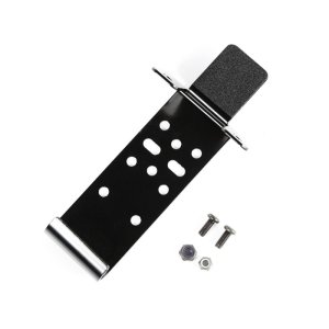 Jeep Wrangler TJ CB Radio Mount - Windshield - Rugged Ridge - Black - `97-`02